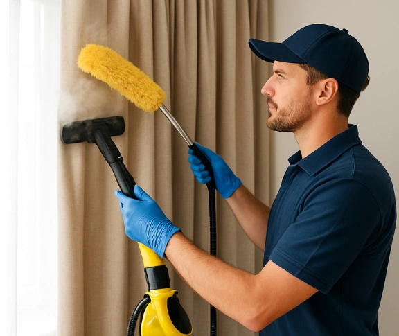 Trusted blind cleaning technician Matty Curtain Cleaning minchinbury-nsw QLD