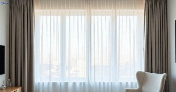 Restored vibrant drapes in minchinbury-nsw QLD after Matty Curtain Cleaning